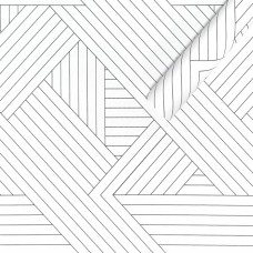 Самоклеюча плівка 0,45х10м х 0,07мм Біла з орнаментом SW-00001223