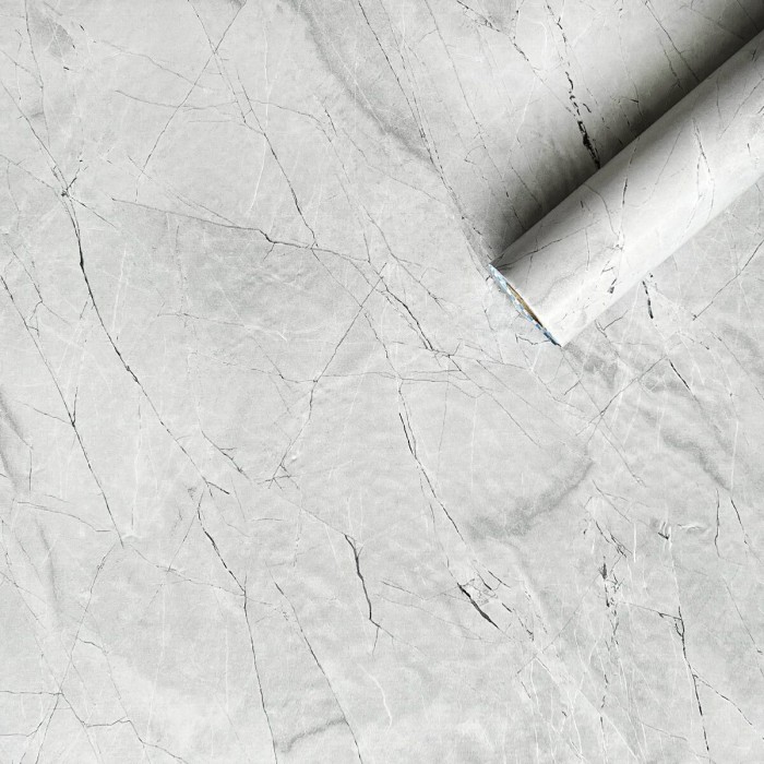 Самоклеюча плівка 0,45х10м х 0,07мм Платиновий мармур SW-00001274