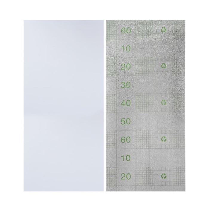 Самоклеюча вінілова плитка в рулоні 600х3000х2мм Біла Глянсова SW-00001284