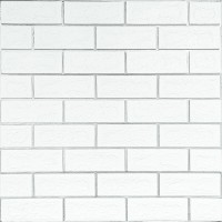 Панель стінова 700х700х4мм Біла цегла зі сріблом SW-00001502