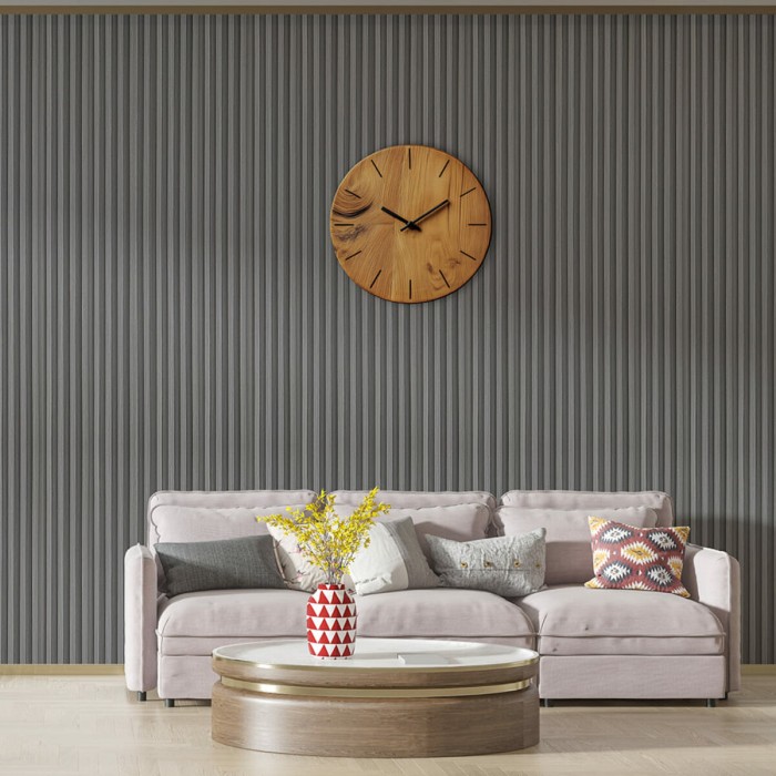 Рейка декоративна WPC стінова 3000х160х23мм Олов'яний SW-00001530