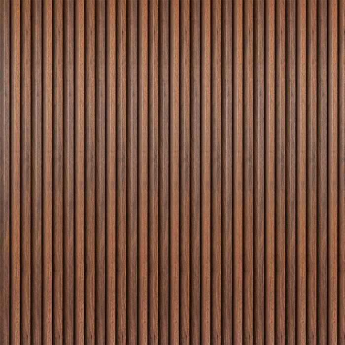 Рейка декоративна WPC стінова 3000х160х23мм Каштан SW-00001536