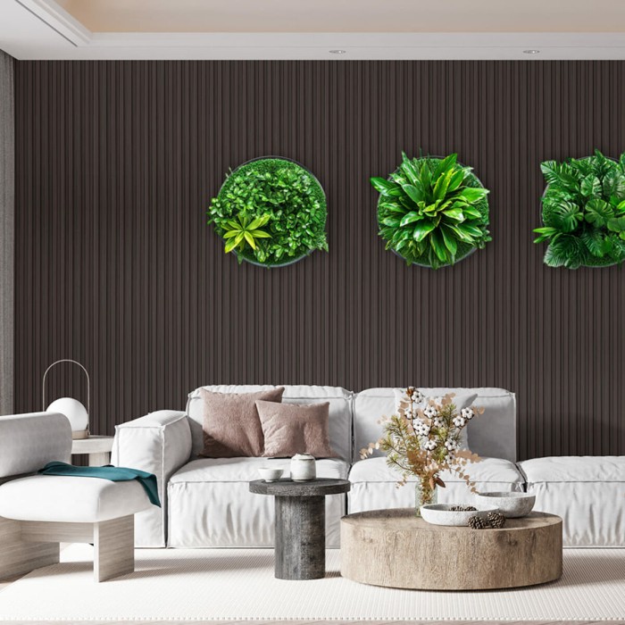 Рейка декоративна WPC стінова 3000х160х23мм Венге SW-00001537