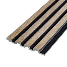 Рейка декоративна PS 2900х120х11мм Дуб з графітом SW-00001738