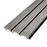 Рейка декоративна PS 2900х120х12мм Світло-сірий дуб SW-00001740