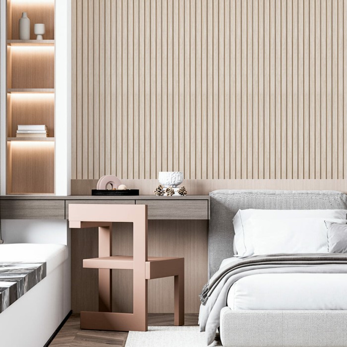 Рейка декоративна PS 2900х120х12мм Білий дуб SW-00001741