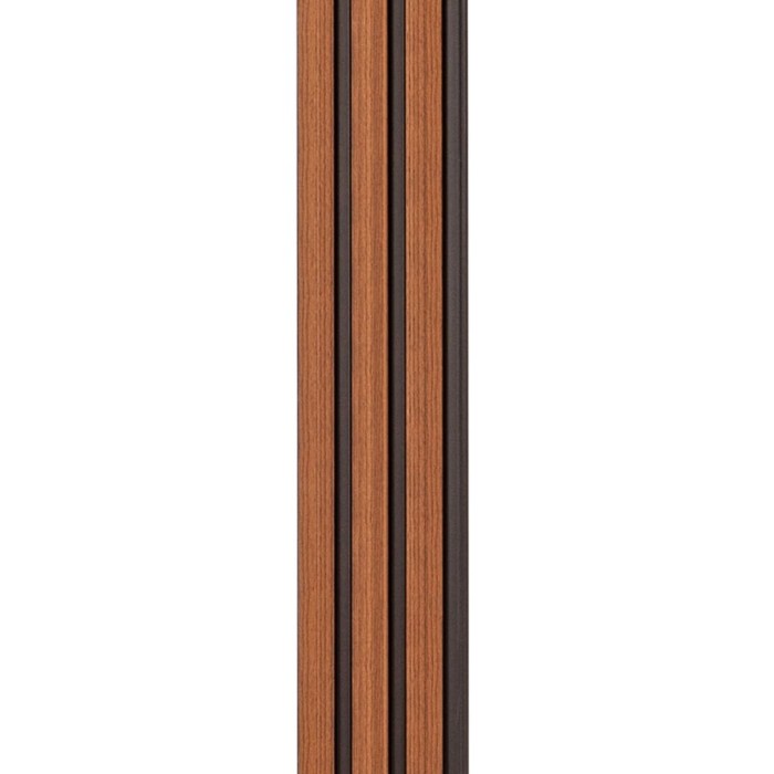 Рейка декоративна PS 2900х120х12мм Каштановий SW-00001743