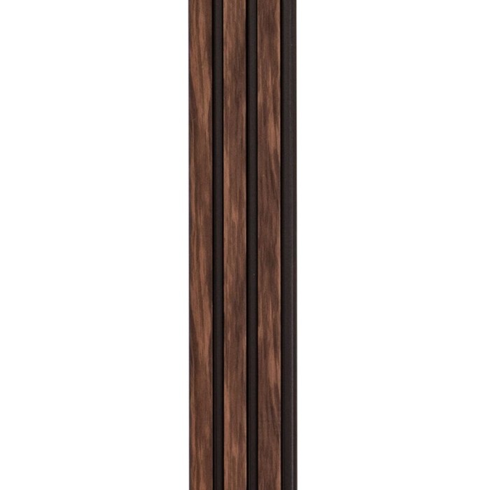 Рейка декоративна PS 2900х120х12мм Темний горіх SW-00001745