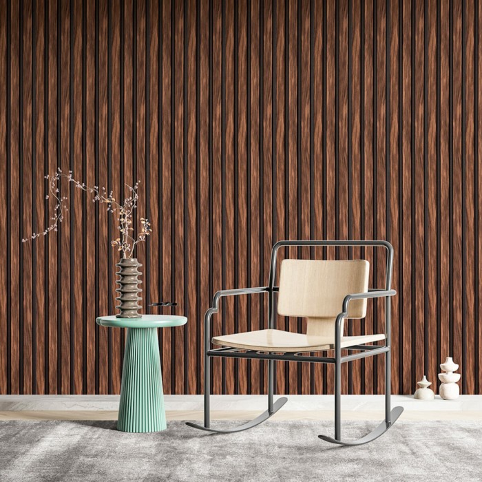 Рейка декоративна PS 2900х120х12мм Темний горіх SW-00001745