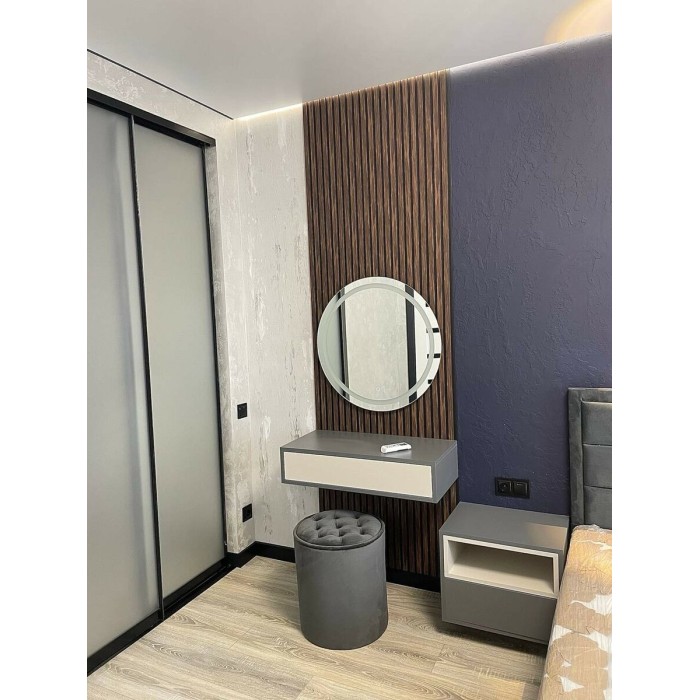 Рейка декоративна PS 2900х120х12мм Темний горіх SW-00001745