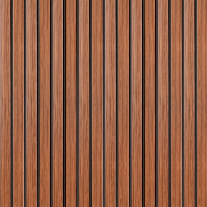 Рейка декоративна PS 2900х120х12мм Темний дуб SW-00001746