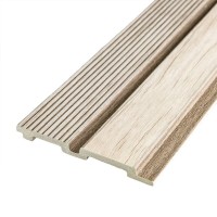 Рейка декоративна PS 2900х120х12мм Світле дерево SW-00001750