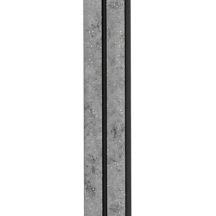 Рейка декоративна PS 2900х120х12мм Бетон із золотими вкрапленнями SW-00001752