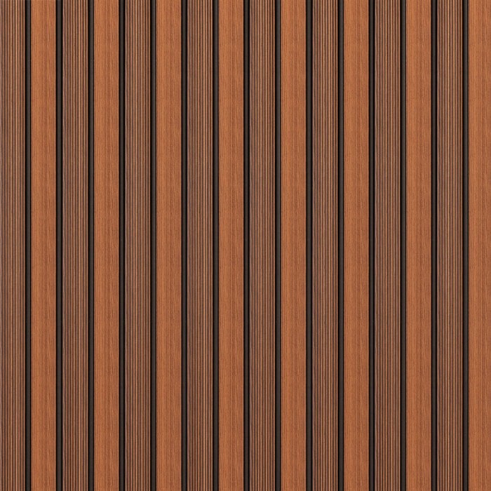 Рейка декоративна PS 2900х120х12мм Теплий каштан SW-00001753