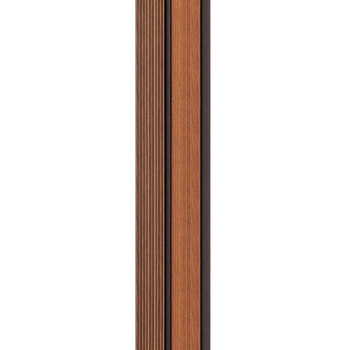 Рейка декоративна PS 2900х120х12мм Теплий каштан SW-00001753