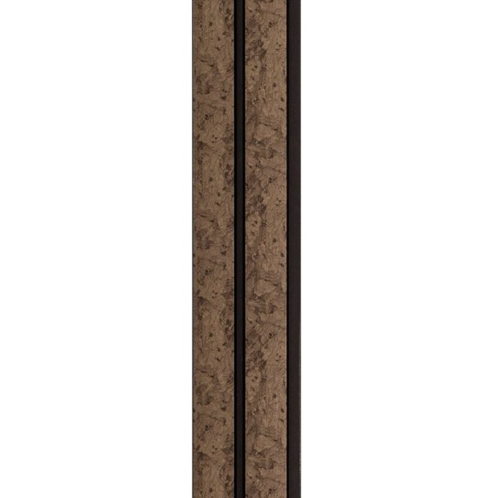 Рейка декоративна PS 2900х120х12мм Шоколадний мармур SW-00001754