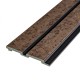 Рейка декоративна PS 2900х120х12мм Шоколадний мармур SW-00001754
