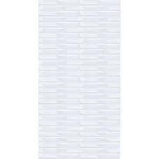 Самоклеюча 3D панель 3080x700x5мм Біла Кладка SW-00001759