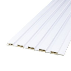 Рейка декоративна WPC стінова 3000х150х9мм Білий SW-00001866