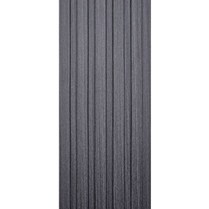 Рейка декоративна WPC стінова 3000х150х9мм Графіт SW-00001871