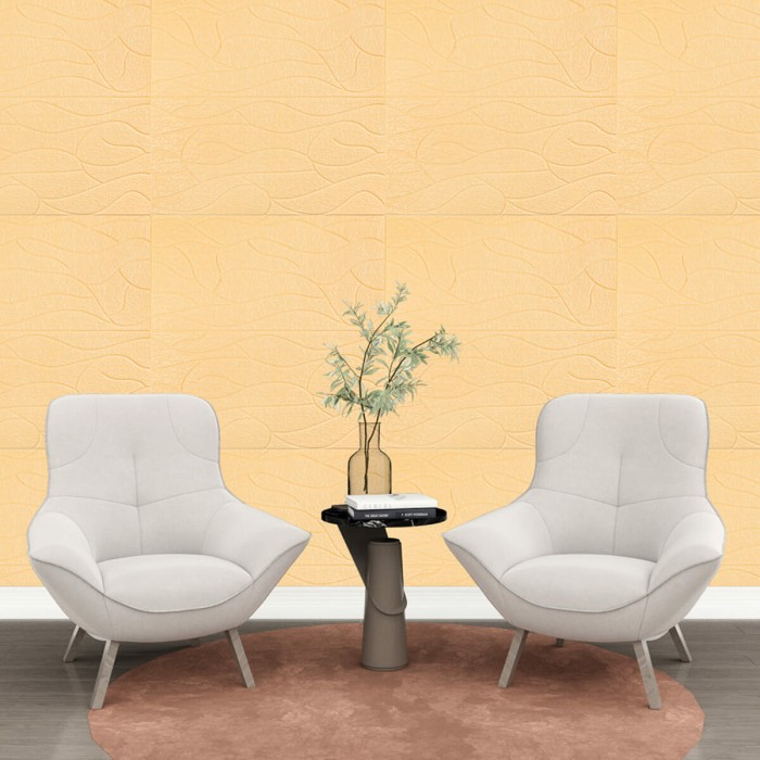 Панель 3D 700х700х6мм Бежевий SW-00001949