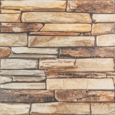 Панель стінова 3D 680х680х4мм Коричневий сланець SW-00002002