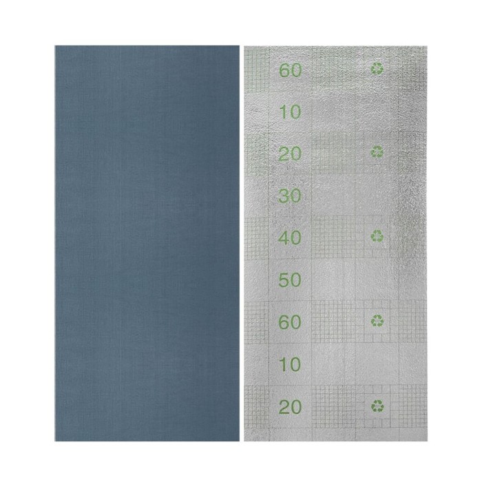 Самоклеюча вініловая плитка в рулоні 600х3000х2мм Сіро-синє полотно Мат SW-00002035