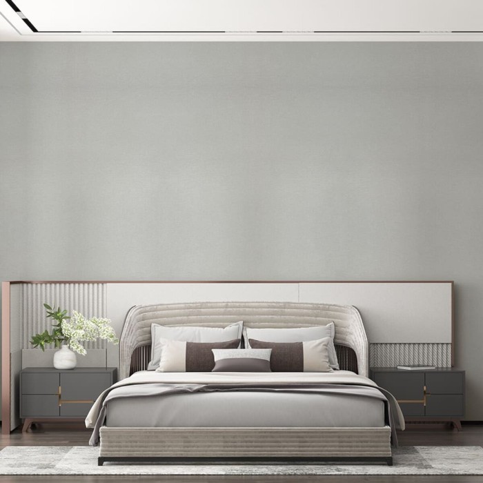 Самоклеюча вініловая плитка в рулоні 600х3000х2мм Сірий льон Мат SW-00002043