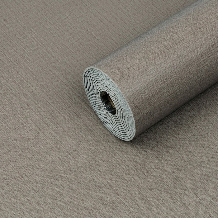 Самоклеюча вініловая плитка в рулоні 600х3000х2мм Світло-коричневий льон Мат SW-00002044