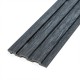 Рейка декоративна PS 2900х120х12мм Темний графіт SW-00002128
