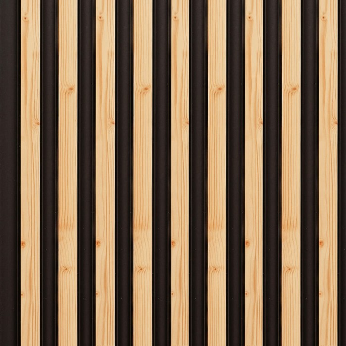 Рейка декоративна PS 2900х120х20мм Сосна з графітом SW-00002146