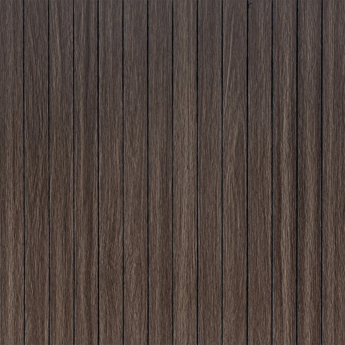 Покриття вінілове самоклеюче 3D рейки 600х600х2,8мм Димчастий каштан SW-00002195