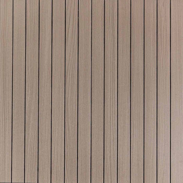 Покриття вінілове самоклеюче 3D рейки 600х600х2,8мм Тік горіховий SW-00002202