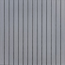 Покриття вінілове самоклеюче 3D рейки 600х600х2,8мм Тік сивий SW-00002206