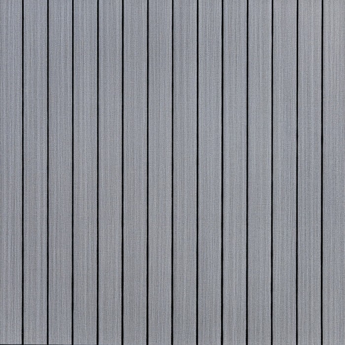 Покриття вінілове самоклеюче 3D рейки 600х600х2,8мм Тік сивий SW-00002206