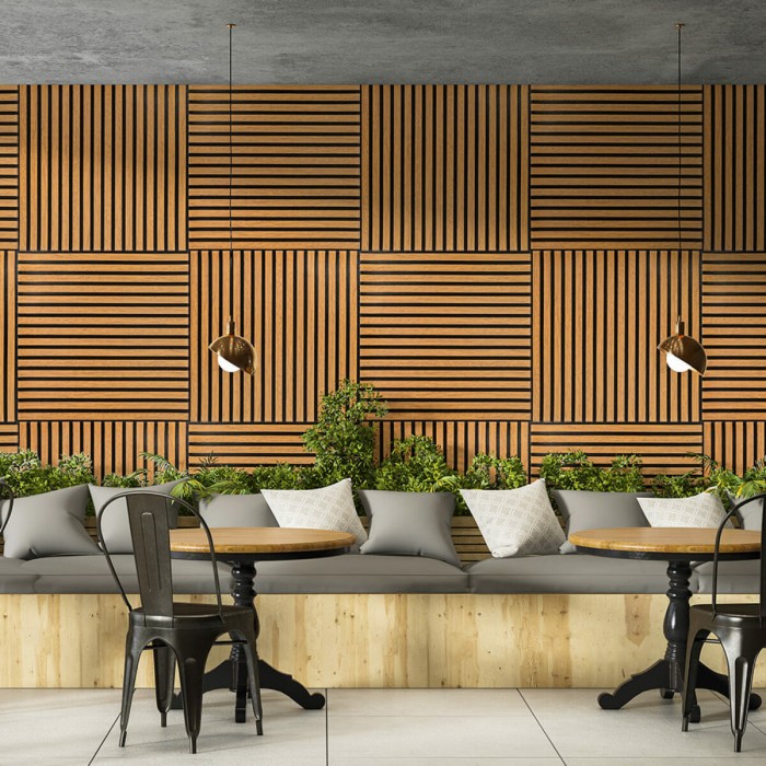 Панель-рейка 680х670х5мм Коричнево-чорний SW-00002533