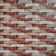 Декоративна 3D панель 700х770х3мм Коричнева цегла піщаник (340) SW-00000531
