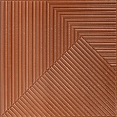 Самоклеюча декоративна 3D панель 500х500х5мм Коричневий SW-00002880