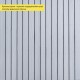 УЦІНКА. Покриття вінілове самоклеюче 3D рейки 600х600х2,8мм Білий графіт SW-00002963