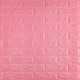 3D панель самоклеюча 700х770х7мм цегла Рожевий (004-7) SW-00000057