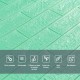 3D панель самоклеюча 700х770х5мм цегла М'ята (012-5) SW-00000148