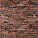 Самоклеюча декоративна 3D панель 700х770х5мм Червона цегла піщаник (058) SW-00000177