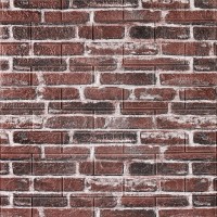 Декоративна 3D панель самоклейка 700х770х5мм Цегла червона Катеринославська (043) SW-00000031