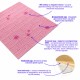 Декоративна 3D панель самоклейка 700х770х5мм Кульбабка (світло-рожевий цегла) (022) SW-00000023