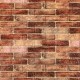 Самоклеюча декоративна 3D панель 700х770х5мм Коричнева Катеринославська цегла (179) SW-00000248