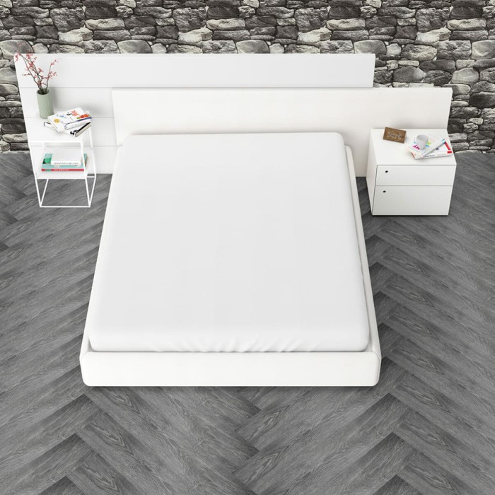 Самоклеюча вінілова плитка 152.4х914.4х1.5мм Попелясте дерево, ціна за 1 шт. (СВП-003) Матова SW-00000284