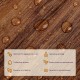 Самоклеюча вінілова плитка 152.4х914.4х1.5мм Темне дерево, ціна за 1 шт. (СВП-004) Матова SW-00000222