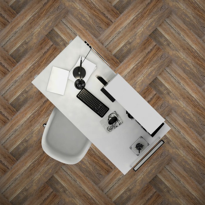 Самоклеюча вінілова плитка 152.4х914.4х1.5мм Під старину, ціна за 1 шт. (СВП-5) Матовая SW-00000285