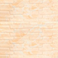 3D панель самоклеюча кладка 700х770х7мм Жовто-біла (039) SW-00000563