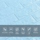3D панель самоклеюча 700х770х7мм цегла Блакитна (005-7) SW-00000658
